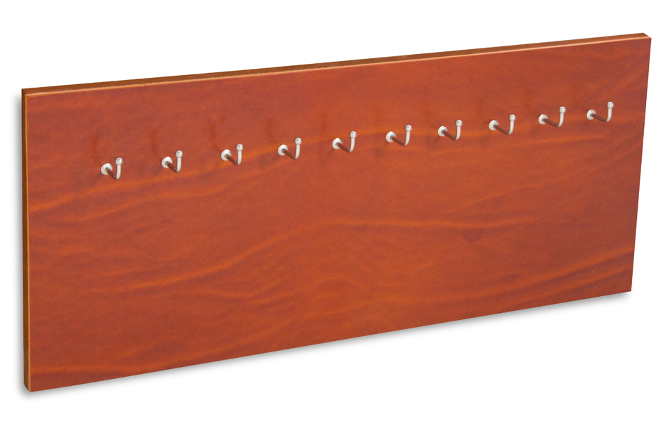 X17 Key hooks Leather with 5 or 10 hooks