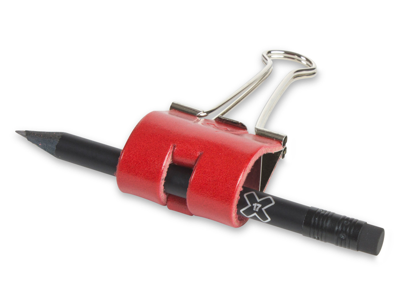 Sloop 50 mm smooth leather, red (L90)