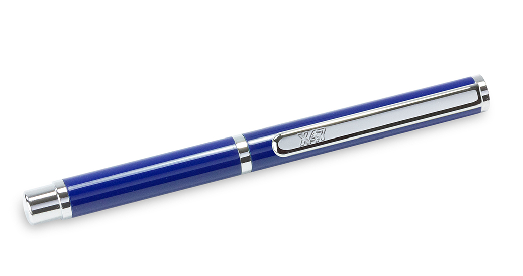 X47-Ball pen MINI, dark blue, 9 cm