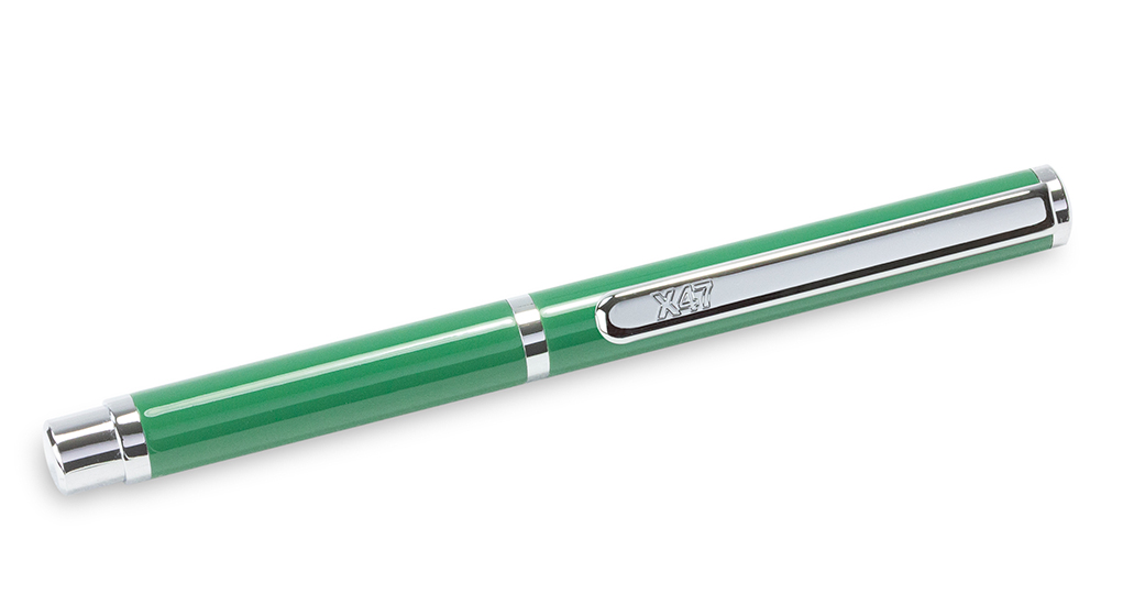 X47-Ball pen MINI, dark green, 9 cm
