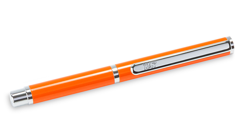 X47-Ball pen MINI, orange, 9 cm