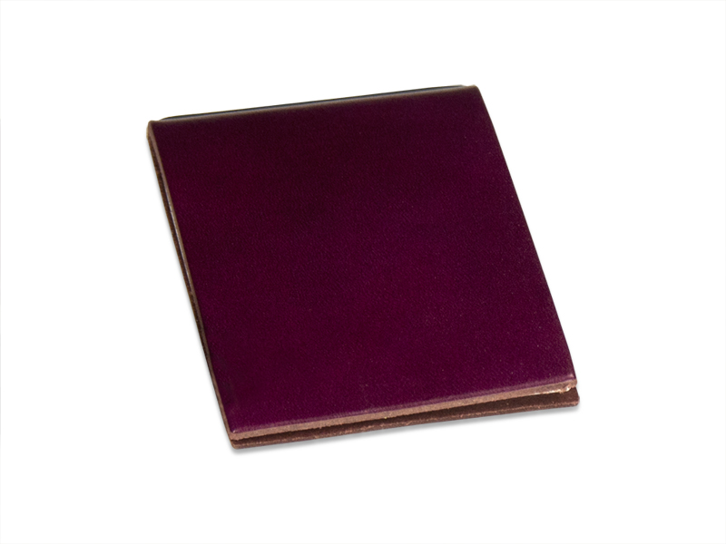 X-Steno cuir lisse violet avec 1 carnet de notes (L110)