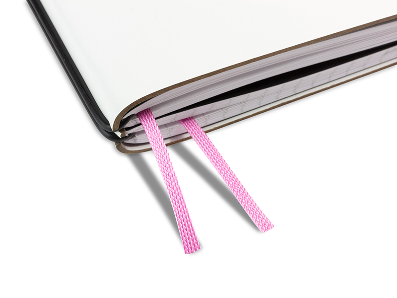 Doppelbuchband rosa