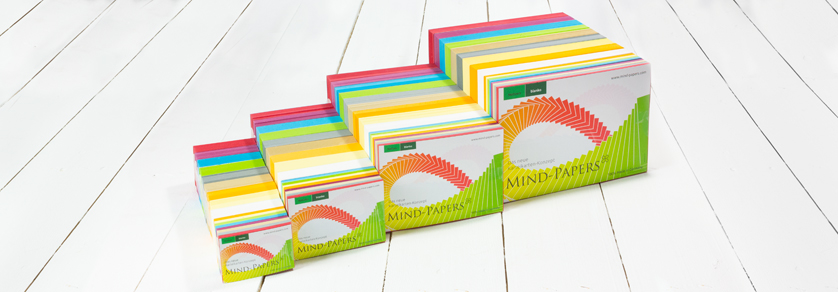 Mind-Papers Nachfüllpack: 100 Karteikarten/Pack